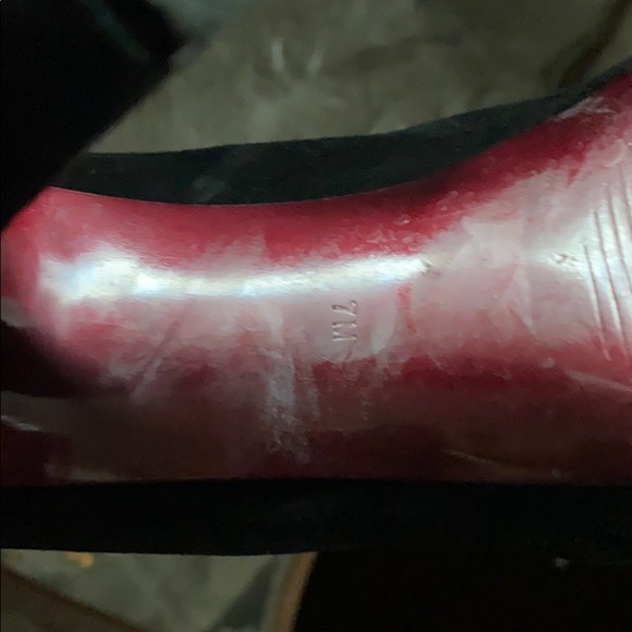 Black peep toe Marc Fisher pumps - Picture 8 of 8